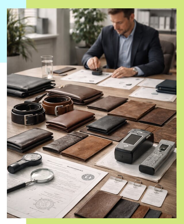 Сертификация кожаных изделий в Златоусте от 12372 р. | Алешин-Злт