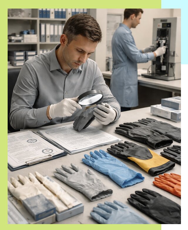 Сертификация перчаток и средств защиты продукции в Златоусте