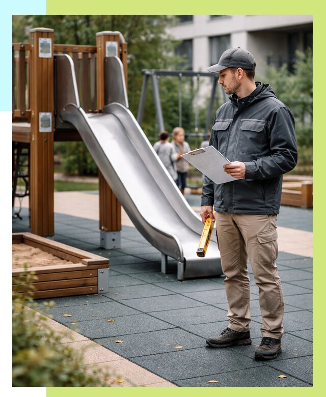 Сертификация детских площадок в Златоусте от 25775 р. | Алешин-Злт