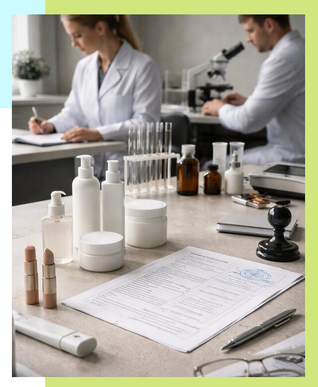 Сертификация косметики в Златоусте от 20620 р. - Алешин-Злт