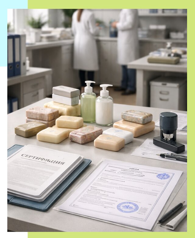 Сертификация мыла и сертификат на мыло в Златоусте от 12372 | Алешин-Злт