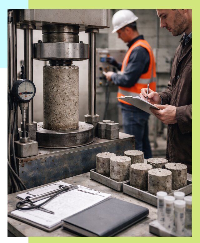 Сертификация бетона в Златоусте от 30930 р. сертификат | Алешин-Злт