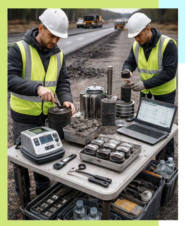 Сертификация асфальта: испытания и подтверждение в Златоусте