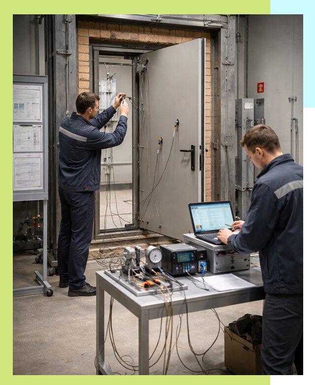 Сертификация противопожарных дверей в Златоусте по ГОСТ и ТР