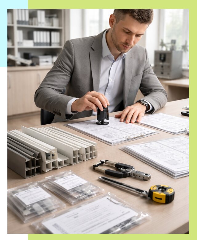 Сертификация ПВХ продукции в Златоусте от 8764 р., Алешин-Злт