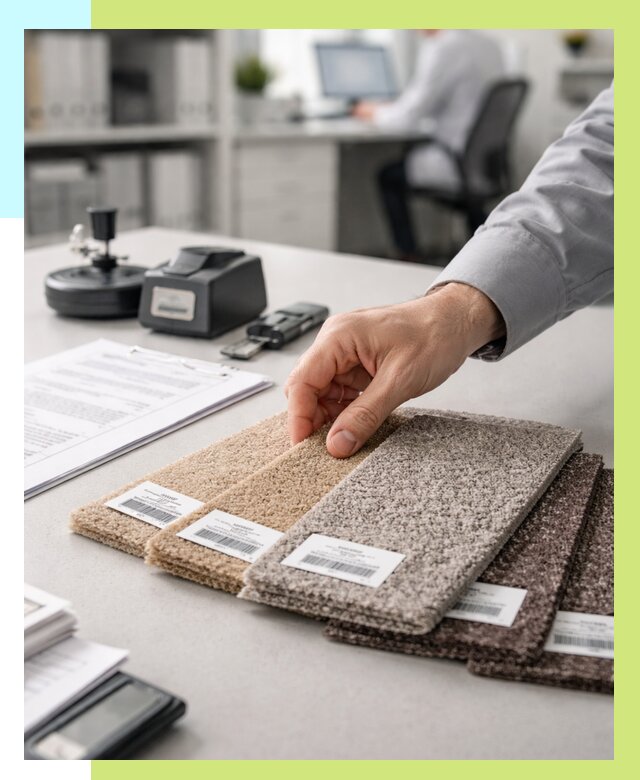 Сертификация ковролина в Златоусте от 15465 р., Алешин-Злт