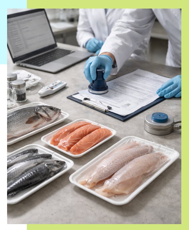 Сертификация рыбы и сертификат в Златоусте от 15465 р. | Алешин-Злт