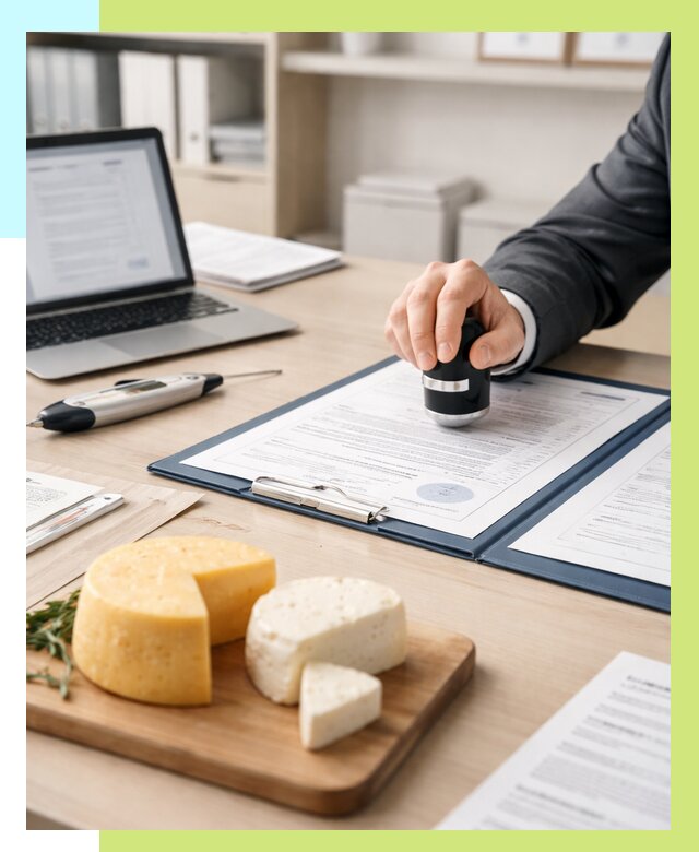 Сертификация сыров в Златоусте от 15465 р | Сертификат на сыр Алешин-Злт