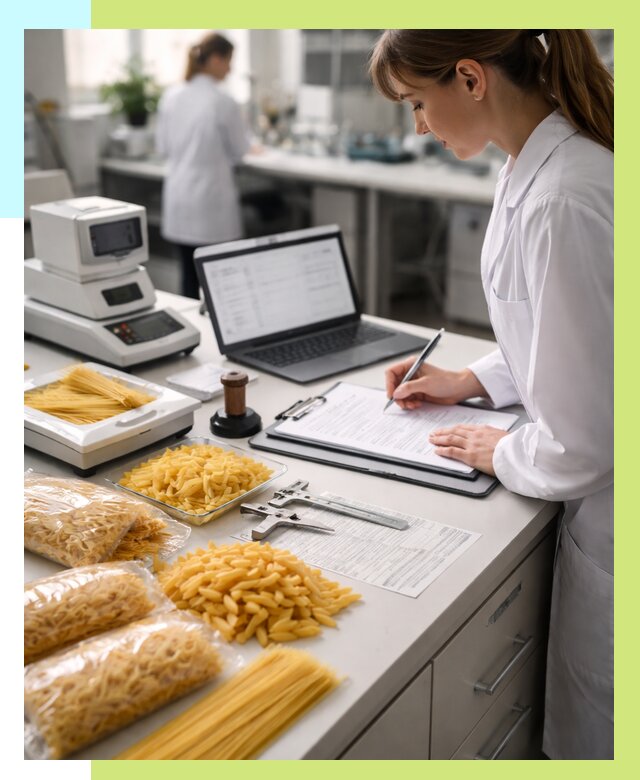 Сертификация макаронных изделий в Златоусте от 15465 р. | Алешин-Злт