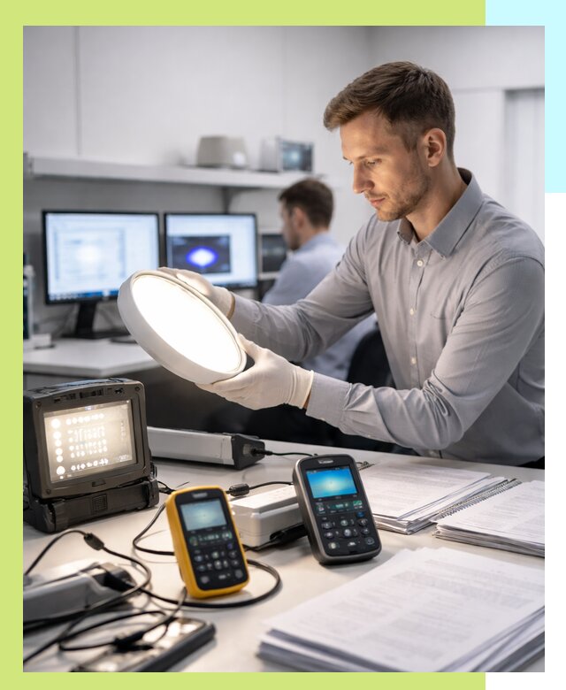 Сертификация светильников в Златоусте: испытания и оформление