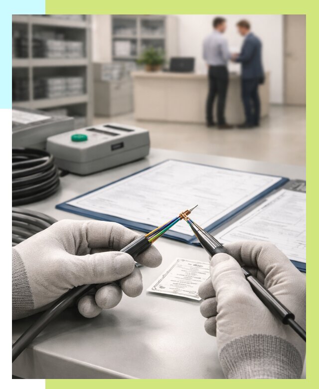 Сертификация провода в Златоусте от 18558 р. в Алешин-Злт