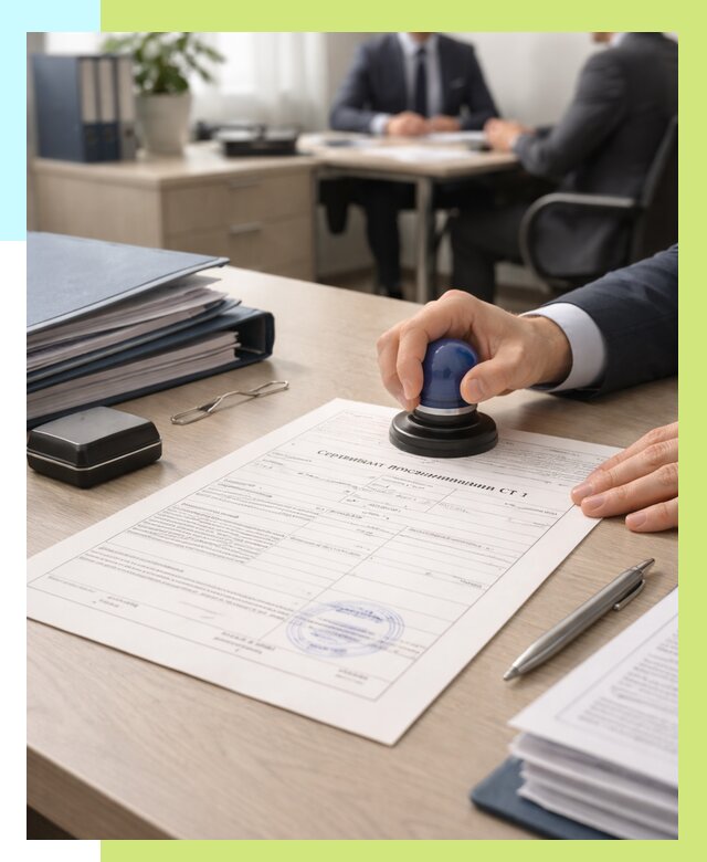 Сертификат происхождения СТ 1 в Златоусте от 4640 р. | Алешин-Злт