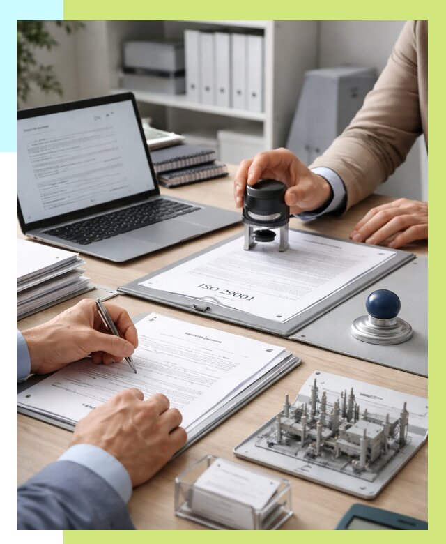 Сертификат ISO 29001 в Златоусте под ключ от 77325 р. | Алешин-Злт