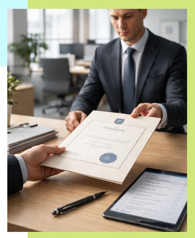 Сертификат ISO 30301 в Златоусте от 36085 р. | Алешин-Злт - под ключ