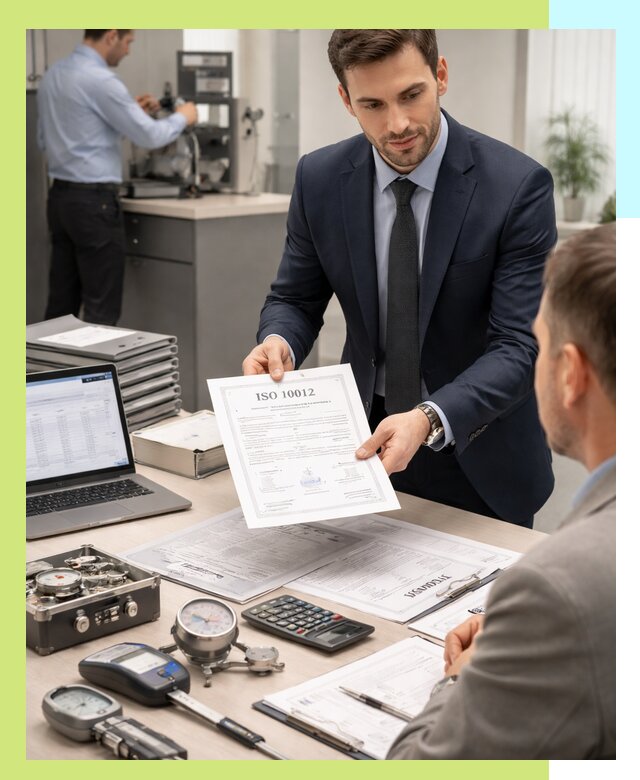 Выдача сертификата ISO 10012 по требованиям метрологии в Златоусте