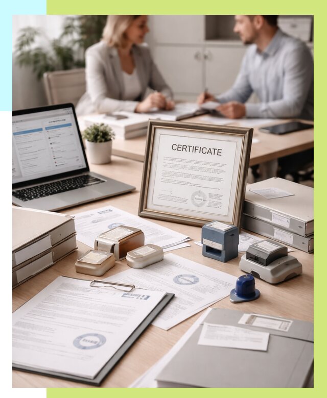 Сертификация компании в Златоусте от 46395 р. | Алешин-Злт — заказ